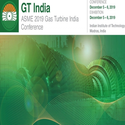 ASME 2019 Gas Turbine India Conference: Submit Abstract